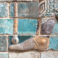 Leg of #achemenide soldier #louvre